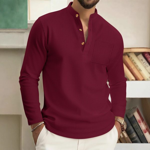 men's long sleeve T-shirt