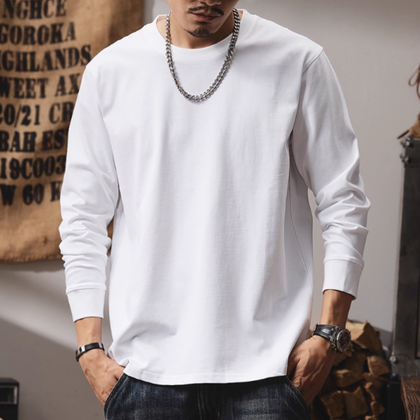 men's long sleeve T-shirt