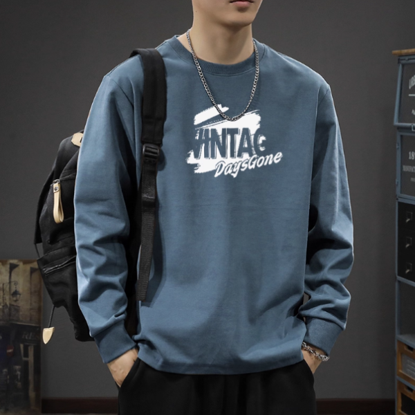 men's long sleeve T-shirt