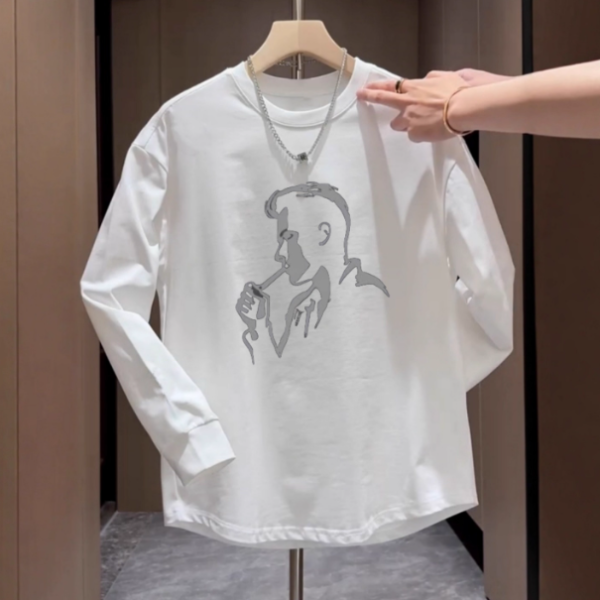 men's long sleeve T-shirt